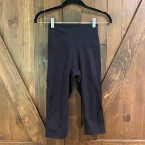 Aerie Chill Play Move Cropped Floral Detail Leggings